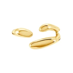 Histoire d'Or Bague Gold Aura Acier Jaune* Bagues|Bagues Sans Pierre