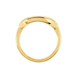 Histoire d'Or Bague Gold Aura Acier Jaune* Bagues|Bagues Sans Pierre