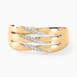 Online Histoire d'Or Bague Grasiella Or Jaune Diamant