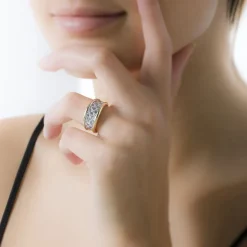 Histoire d'Or Bague Guerline Plaqué Or Jaune Oxyde De Zirconium* Bagues|Bagues Avec Pierre