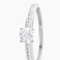 Histoire d'Or Bague Harem Or Blanc Oxyde* Bagues|Bagues Solitaires