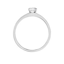 Sale Histoire d'Or Bague Harem or blanc oxyde