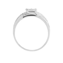 Online Histoire d'Or Bague Hebe Or Blanc Diamant