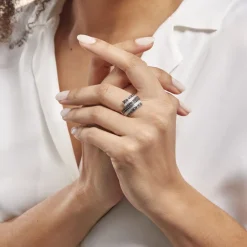 Histoire d'Or Bague Heldea Or Blanc Diamant* Bagues|Bagues Avec Pierre