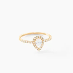 Histoire d'Or Bague Hillevi Or Jaune Oxyde De Zirconium* Bagues|Bagues Avec Pierre