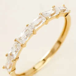 Histoire d'Or Bague Ilean Or Jaune Oxyde De Zirconium