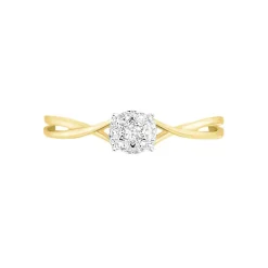 Online Histoire d'Or Bague Imelie Or Jaune Diamant