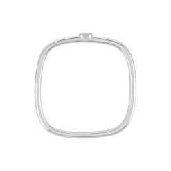 Online Histoire d'Or Bague Infini Pop De Zirconium argent blanc oxyde