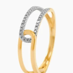 Histoire d'Or Bague Infinite Love Or Jaune Diamant* Bagues|Bagues Avec Pierre