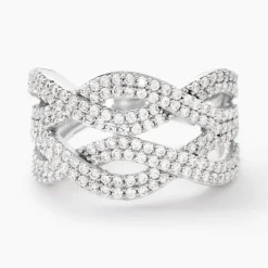 Histoire d'Or Bague Ireneo Argent Blanc Oxyde De Zirconium* Bagues|Bagues Fantaisie