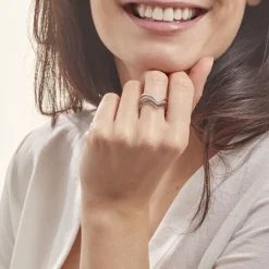 Histoire d'Or Bague Irina Argent Blanc Oxyde De Zirconium* Bagues|Bagues Fantaisie