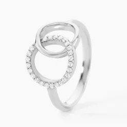 Histoire d'Or Bague Isabel Argent Blanc Oxyde De Zirconium* Bagues|Bagues Fantaisie