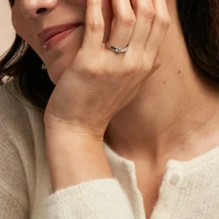 Histoire d'Or Bague Ishtar Argent Blanc Oxyde De Zirconium* Bagues|Bagues Fantaisie