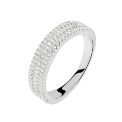 Histoire d'Or Bague Isora Argent Blanc Oxyde De Zirconium* Bagues|Bagues Fantaisie