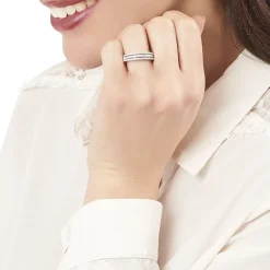 Histoire d'Or Bague Isora Argent Blanc Oxyde De Zirconium* Bagues|Bagues Fantaisie