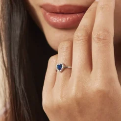 Discount Histoire d'Or Bague Jaume Argent Blanc Oxyde De Zirconium