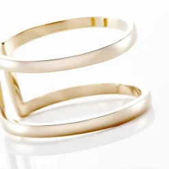 New Histoire d'Or Bague Jennyfera Plaqué Or Jaune