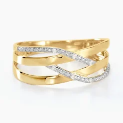 Histoire d'Or Bague Joassine Or Jaune Diamant* Bagues|Bagues Avec Pierre