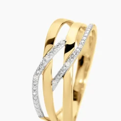 Histoire d'Or Bague Joassine Or Jaune Diamant* Bagues|Bagues Avec Pierre