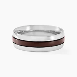 Histoire d'Or Bague John Acier Bicolore* Bagues|Bagues Sans Pierre