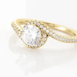 Histoire d'Or Bague Joisse Plaqué Or Oxyde De Zirconium* Bagues|Bagues Fantaisie