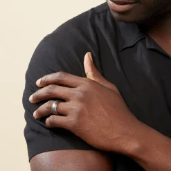 Clearance JOURDAN Bague Jume Tugstene Blanc