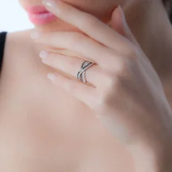 Histoire d'Or Bague Julianne Or Blanc Diamant* Bagues|Bagues Avec Pierre