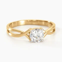 Histoire d'Or Bague Karlena Or Jaune Oxyde De Zirconium* Bagues|Bagues Avec Pierre