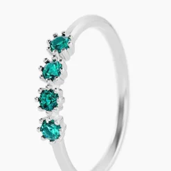 Histoire d'Or Bague Karrie Argent Blanc Oxyde De Zirconium* Bagues|Bagues Fantaisie