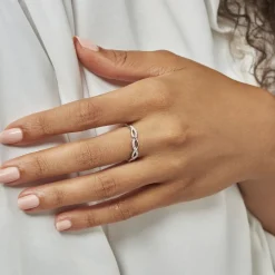 Sale Histoire d'Or Bague Kassandra Argent Blanc Oxyde De Zirconium