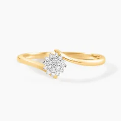 Hot Histoire d'Or Bague Kimberleigh Or Jaune Diamant