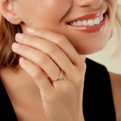 Hot Histoire d'Or Bague Kimberleigh Or Jaune Diamant