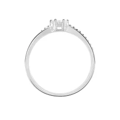 Histoire d'Or Bague Kuta Or Blanc Diamant* Bagues|Bagues Avec Pierre