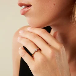 Histoire d'Or Bague Lakeshia Or Jaune Diamant* Bagues|Bagues Avec Pierre