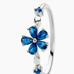 Histoire d'Or Bague Laldilon Argent Blanc Oxyde De Zirconium