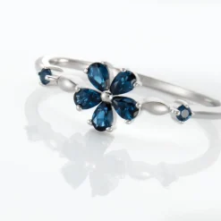 Histoire d'Or Bague Laldilon Argent Blanc Oxyde De Zirconium