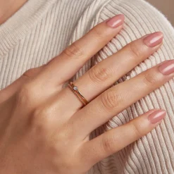 Clearance Histoire d'Or Bague Lazzaro Or Jaune Diamant