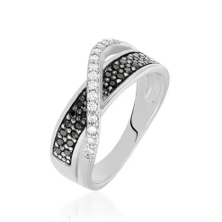 Histoire d'Or Bague Letty Argent Blanc Oxyde De Zirconium* Bagues