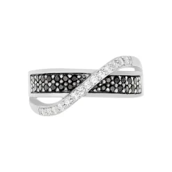 Histoire d'Or Bague Letty Argent Blanc Oxyde De Zirconium* Bagues