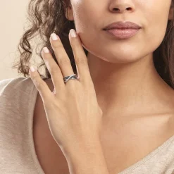 Histoire d'Or Bague Letty Argent Blanc Oxyde De Zirconium* Bagues