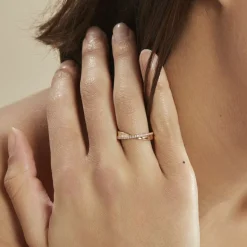 Histoire d'Or Bague Lia Plaqué Or Jaune Oxyde De Zirconium* Bagues Fantaisie|Bagues Avec Pierre