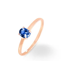 Sale Histoire d'Or Bague Lily Or Rose Saphir