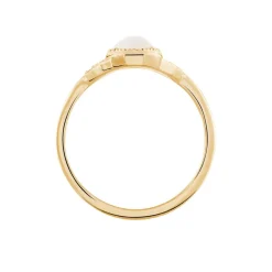 Histoire d'Or Bague Linna Plaqué Or Jaune Pierre De Lune* Bagues|Bagues Fantaisie