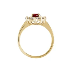 Histoire d'Or Bague Lisea Plaqué Or Jaune Verre Et Oxyde De Zirconium* Bagues|Bagues Fantaisie