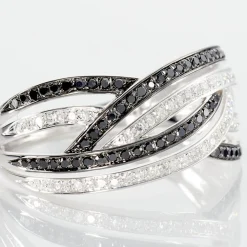 Histoire d'Or Bague Lola Or Blanc Diamant* Bagues|Bagues Avec Pierre