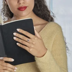 Histoire d'Or Bague Lora Or Rose Topaze Et Oxyde De Zirconium* Bagues|Bagues Avec Pierre