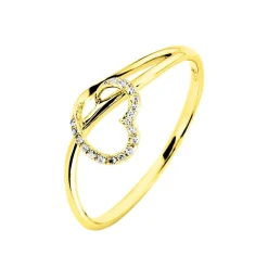 Histoire d'Or Bague Louise Or Jaune Diamant* Bagues|Bagues Avec Pierre