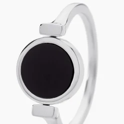 New Histoire d'Or Bague Lunatique Argent Blanc Malachite Onyx argent blanc malachite vert