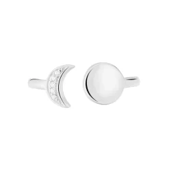 Outlet Histoire d'Or Bague Lyana Argent Blanc Oxyde De Zirconium