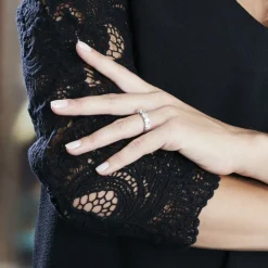 Sale Histoire d'Or Bague Lyana Or Blanc Oxyde De Zirconium